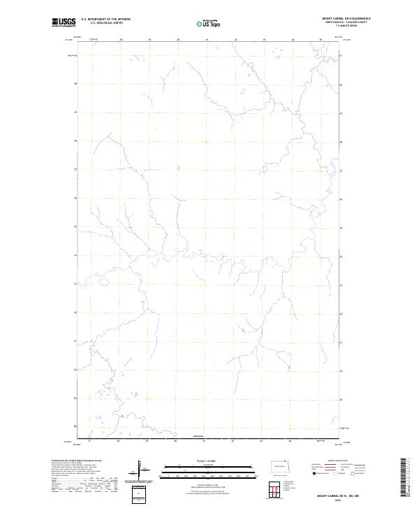 Mount Carmel OE N topographic map thumbnail