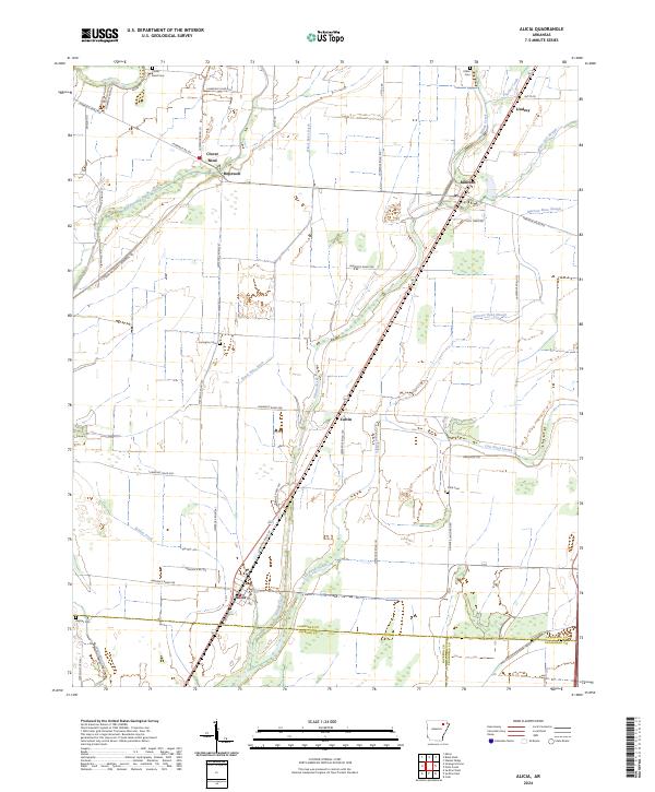 Alicia topographic map thumbnail