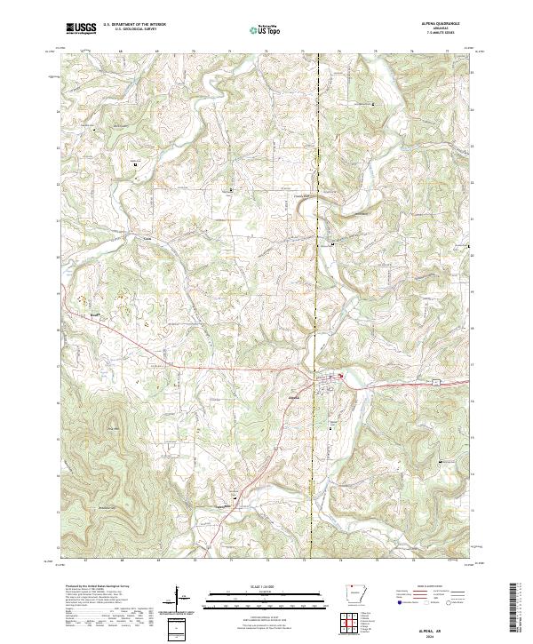 Alpena topographic map thumbnail