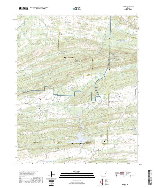 Barber topographic map thumbnail