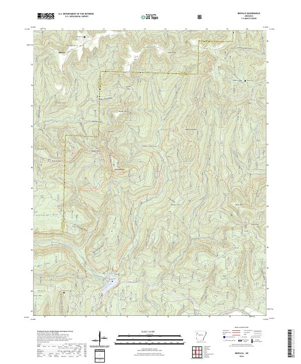 Bidville topographic map thumbnail