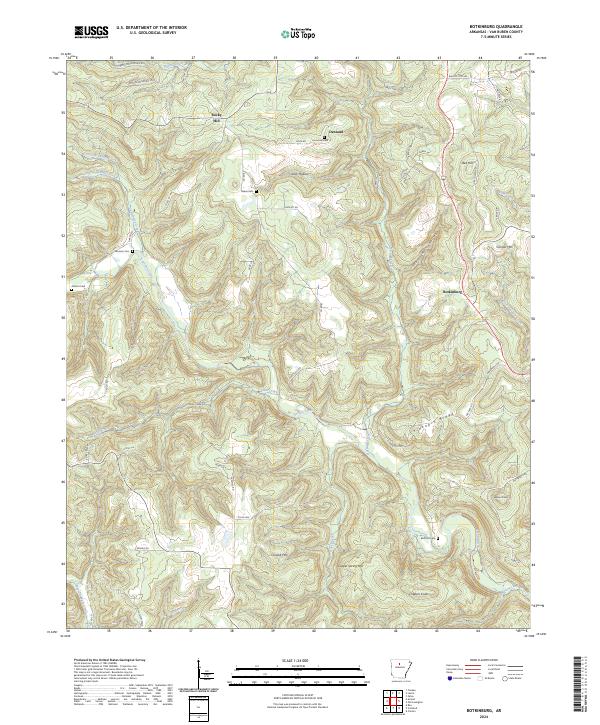 Botkinburg topographic map thumbnail