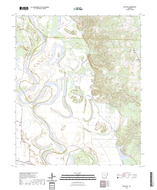 Boyd Hill topographic map thumbnail