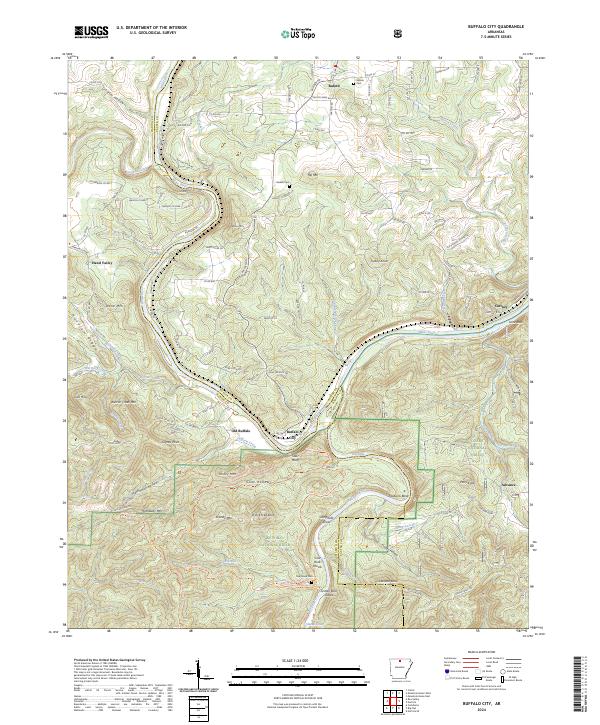 Buffalo City topographic map thumbnail