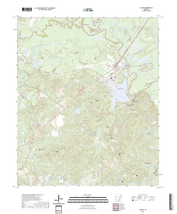 Calion topographic map thumbnail