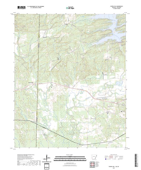 Chapel Hill topographic map thumbnail