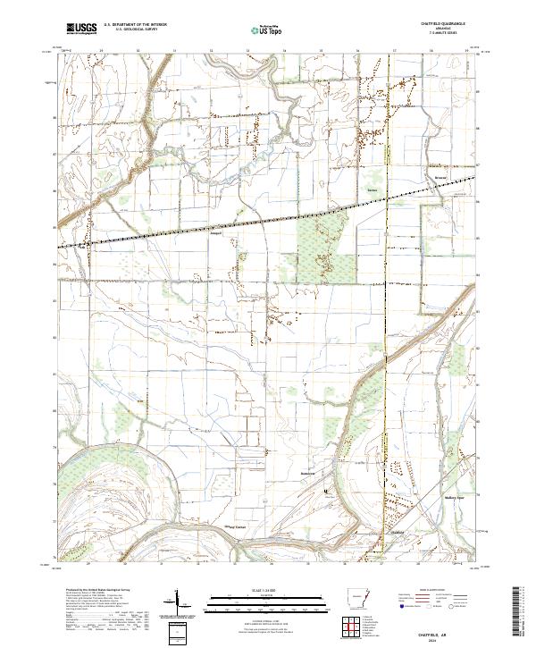 Chatfield topographic map thumbnail