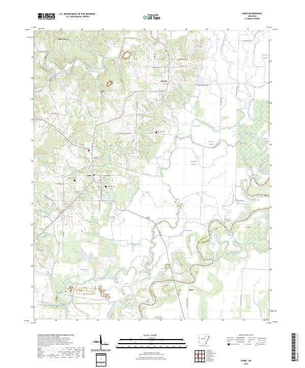Cord topographic map thumbnail