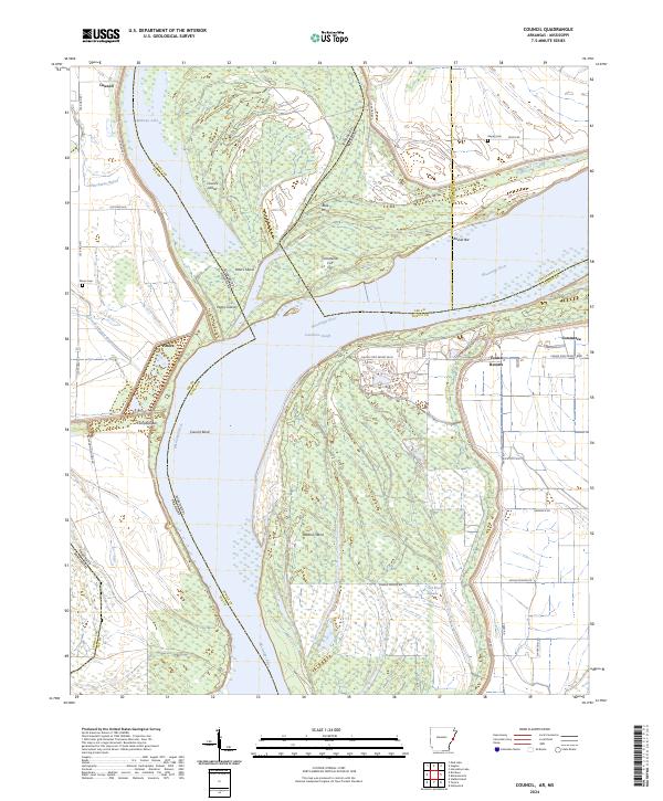 Council topographic map thumbnail