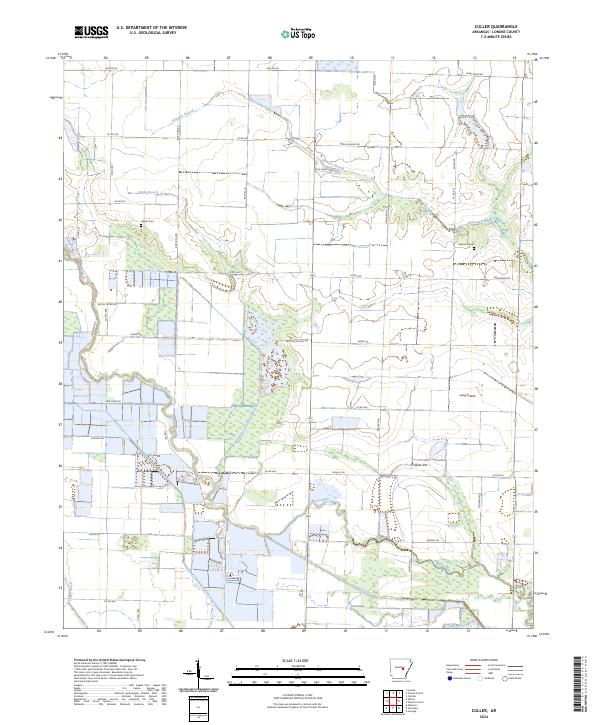 Culler topographic map thumbnail