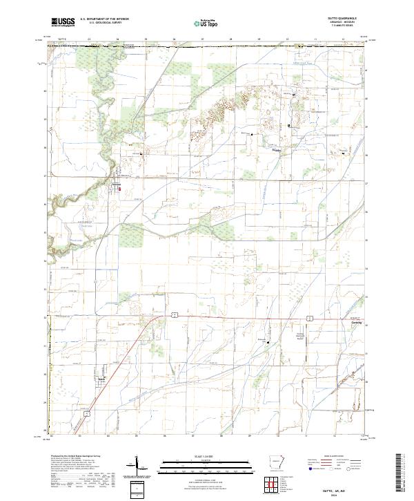 Datto topographic map thumbnail