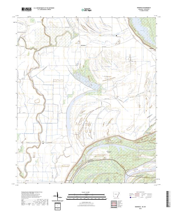 Eminence topographic map thumbnail