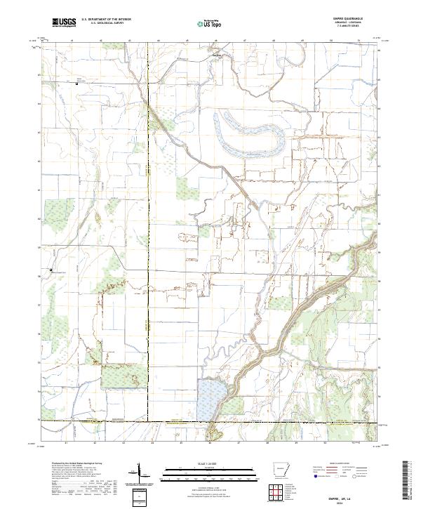 Empire topographic map thumbnail