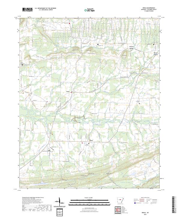 Enola topographic map thumbnail
