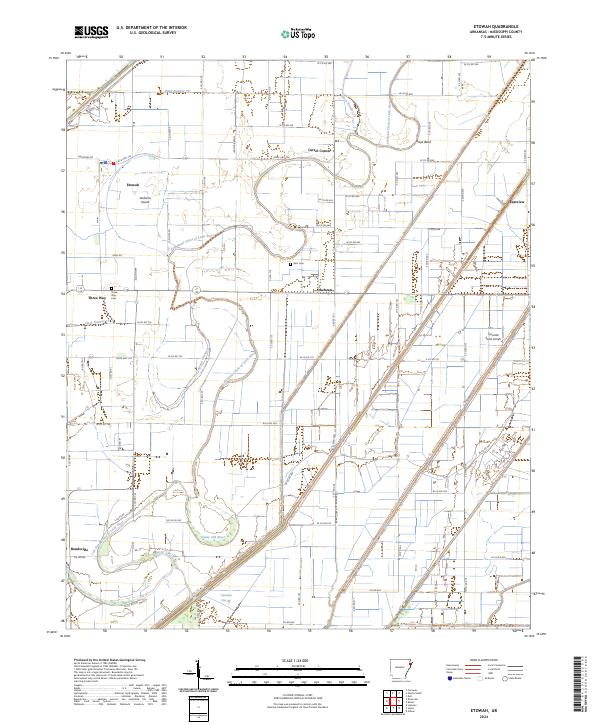 Etowah topographic map thumbnail