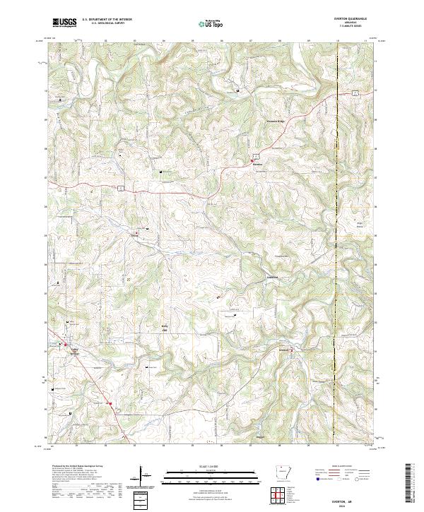 Everton topographic map thumbnail