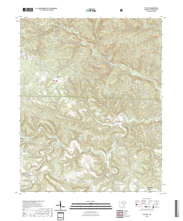 Fiftysix topographic map thumbnail