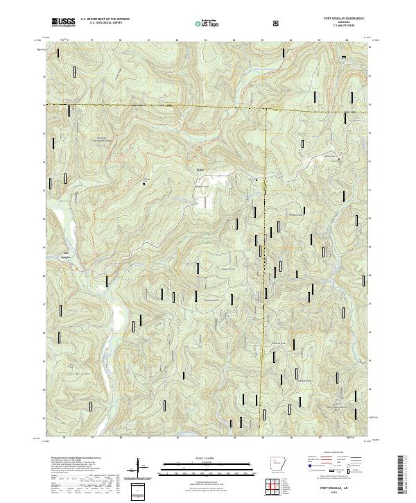 Fort Douglas topographic map thumbnail