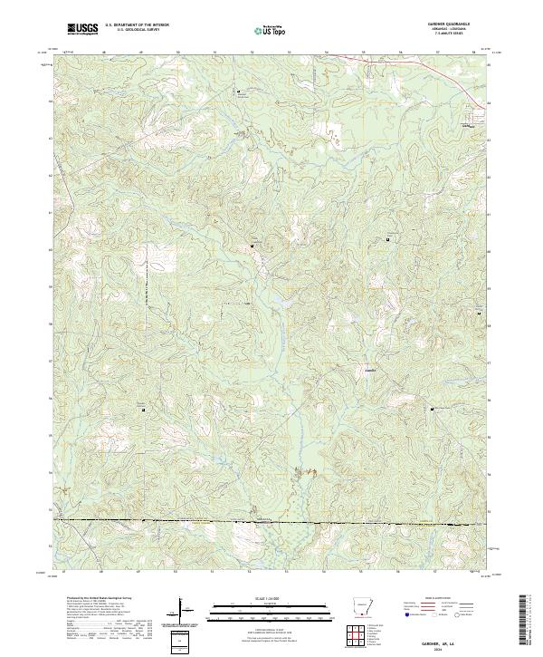 Gardner topographic map thumbnail