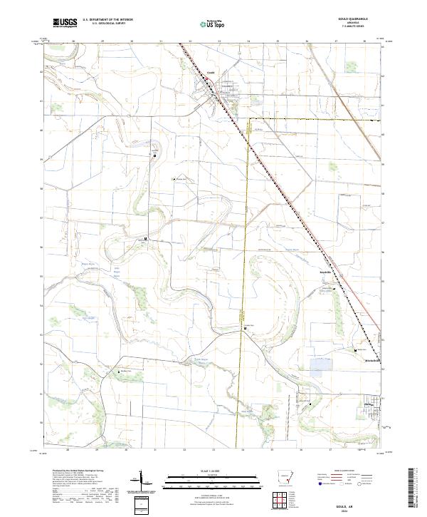 Gould topographic map thumbnail