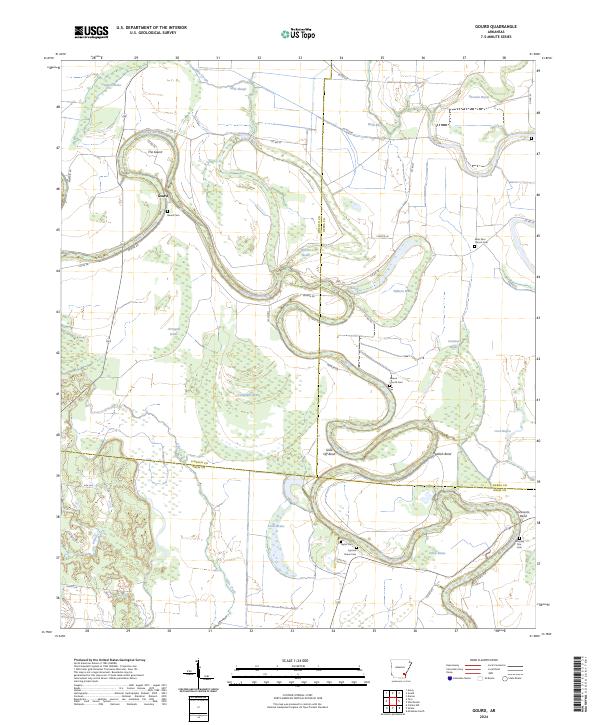 Gourd topographic map thumbnail