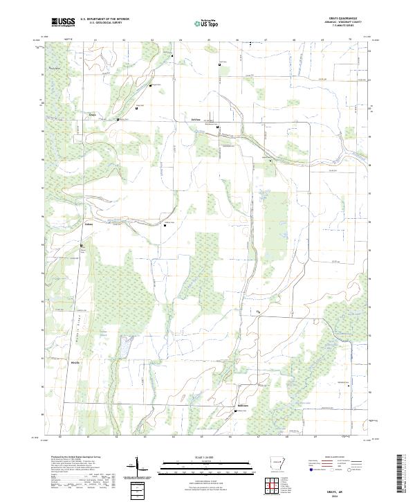 Grays topographic map thumbnail