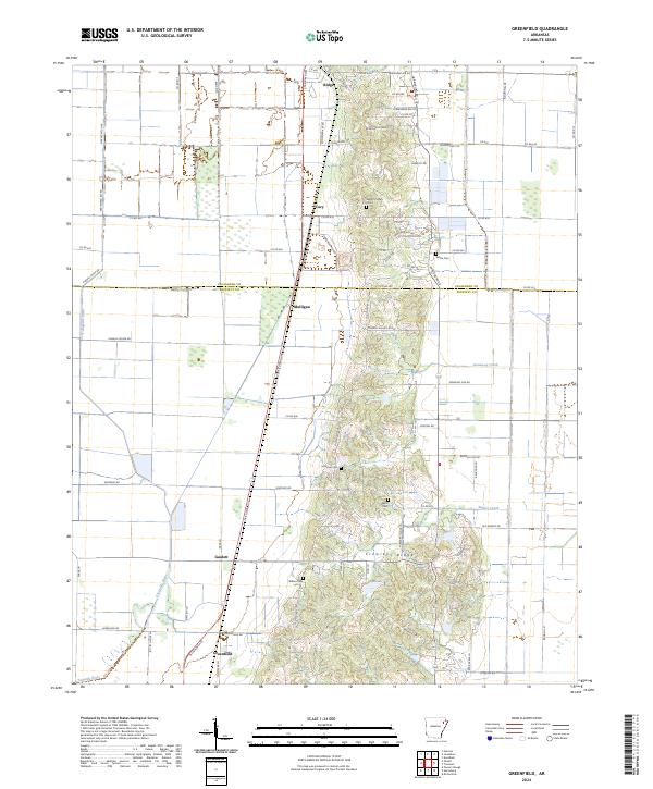 Greenfield topographic map thumbnail