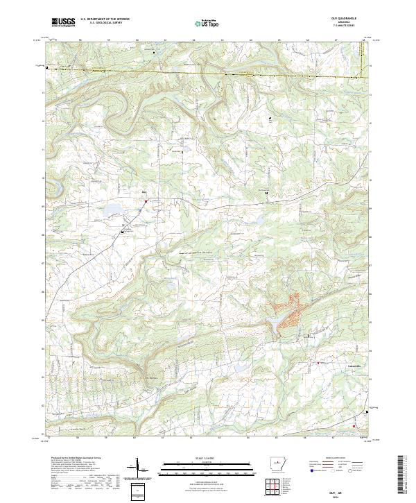 Guy topographic map thumbnail