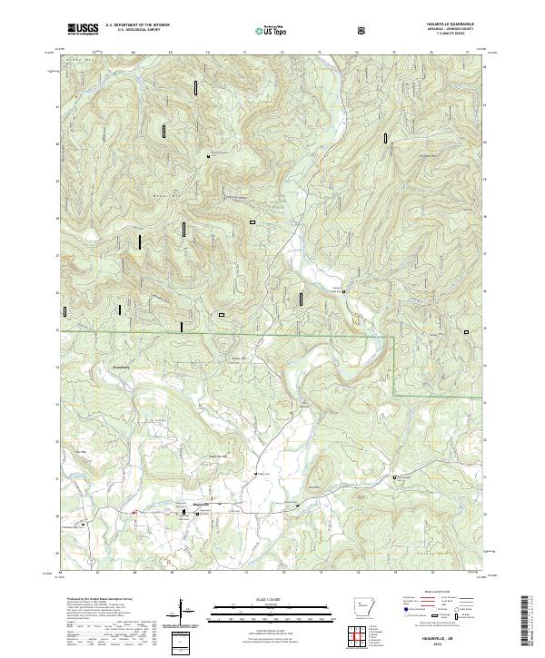 Hagarville topographic map thumbnail