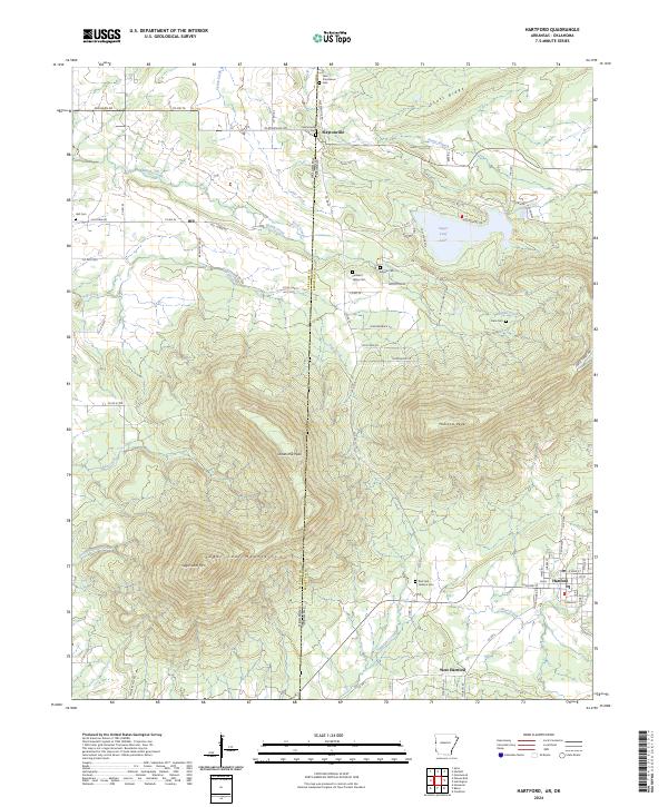 Hartford topographic map thumbnail