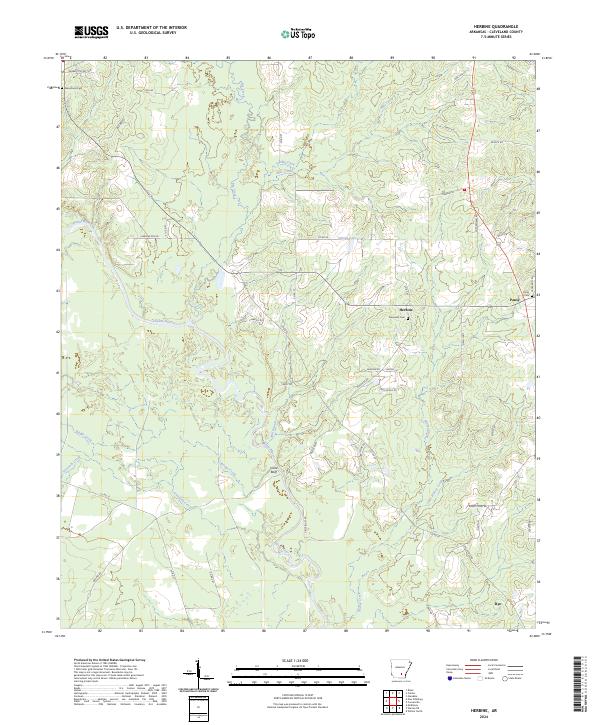 Herbine topographic map thumbnail