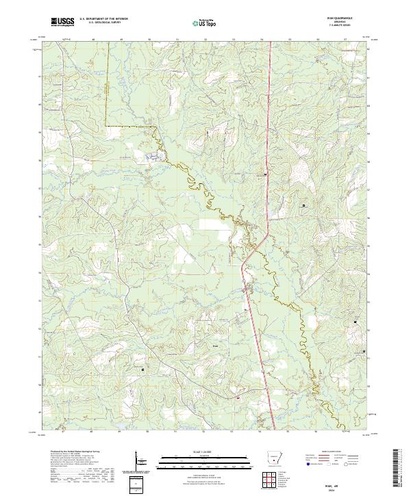 Ivan topographic map thumbnail