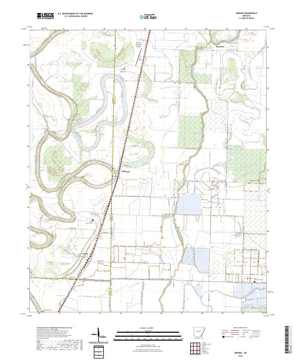 Jerome topographic map thumbnail