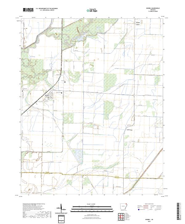 Knobel topographic map thumbnail