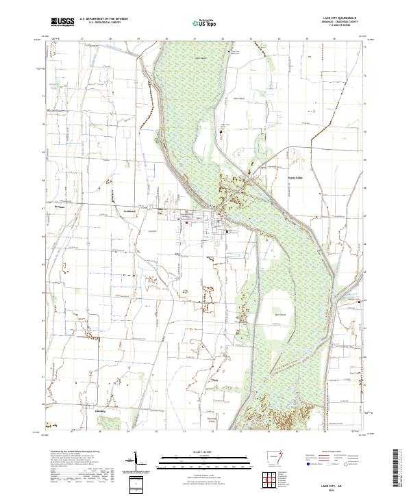 Lake City topographic map thumbnail