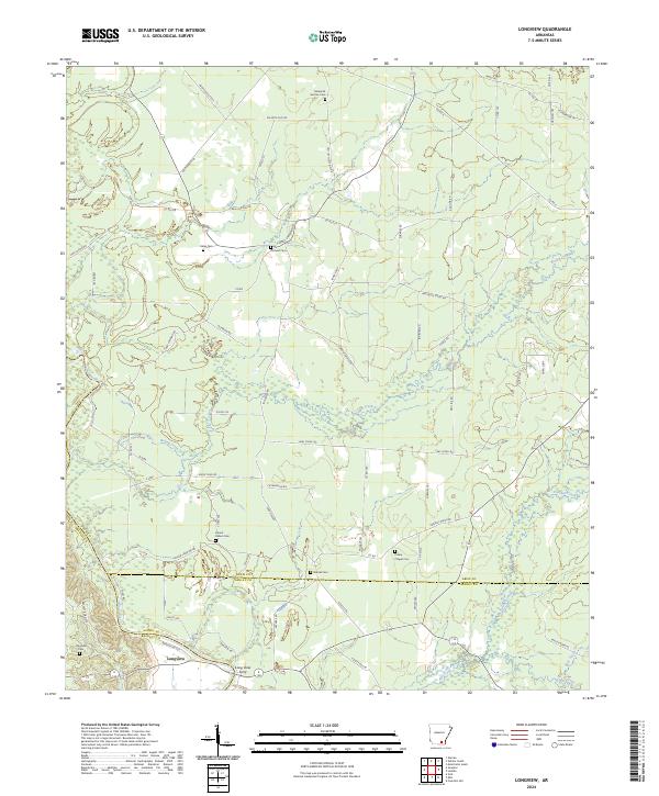 Longview topographic map thumbnail