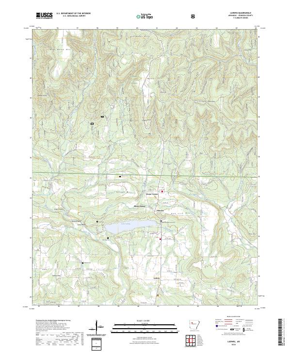 Ludwig topographic map thumbnail