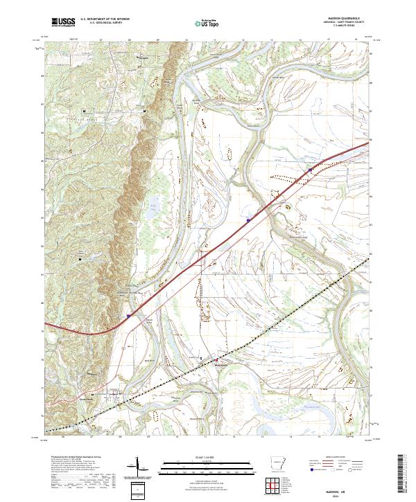 Madison topographic map thumbnail