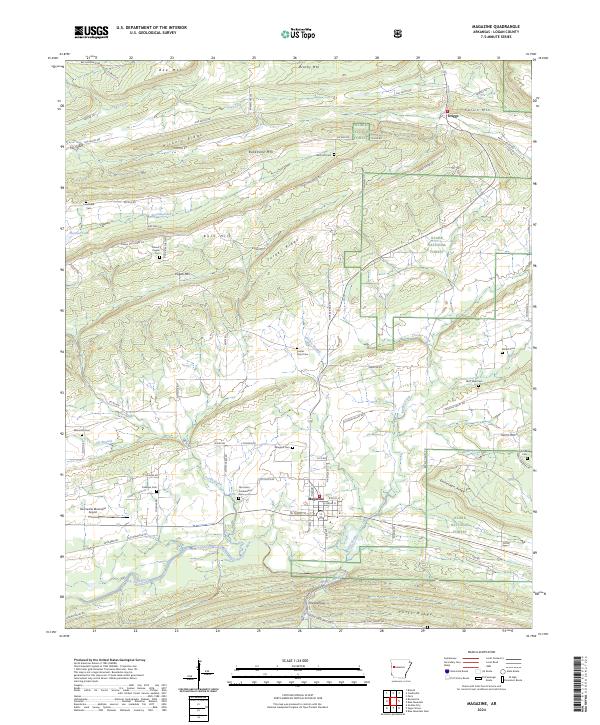 Magazine topographic map thumbnail