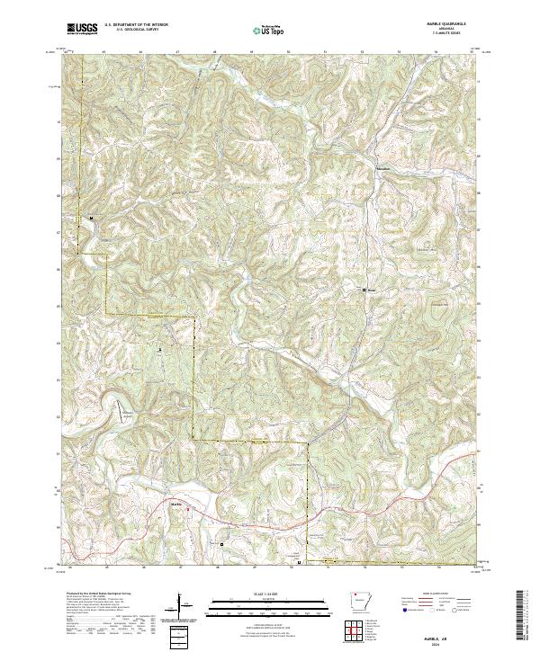 Marble topographic map thumbnail