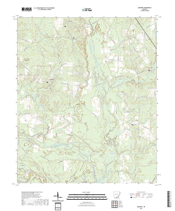 Marsden topographic map thumbnail