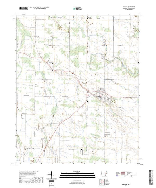 Marvell topographic map thumbnail
