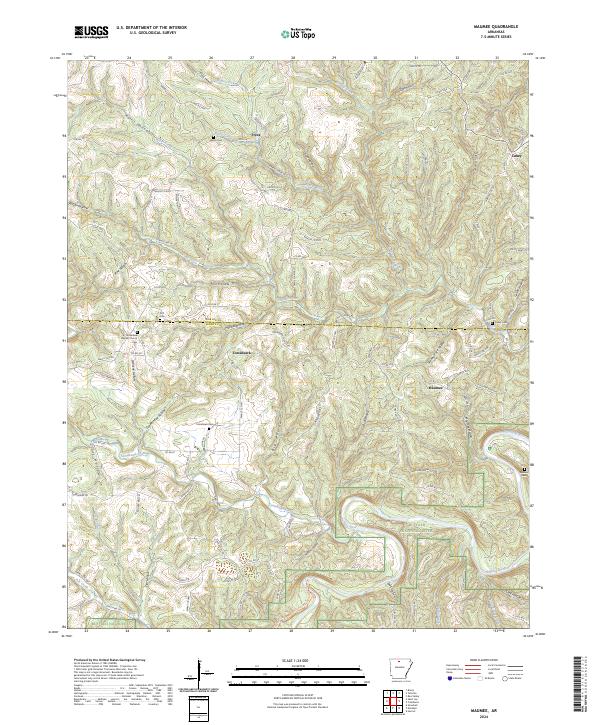 Maumee topographic map thumbnail