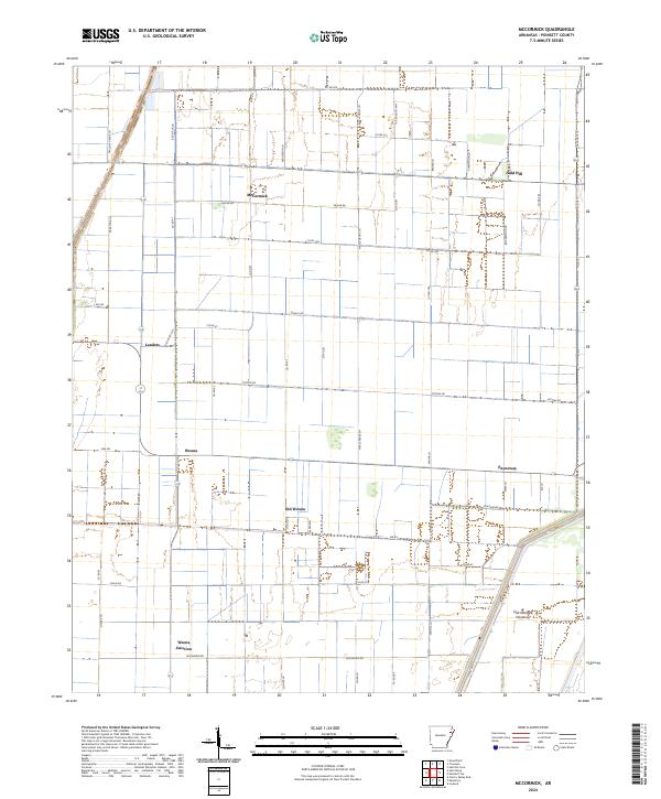 McCormick topographic map thumbnail