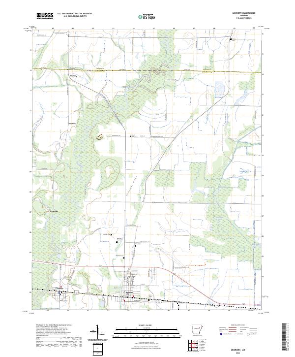 McCrory topographic map thumbnail