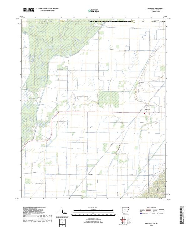 McDougal topographic map thumbnail