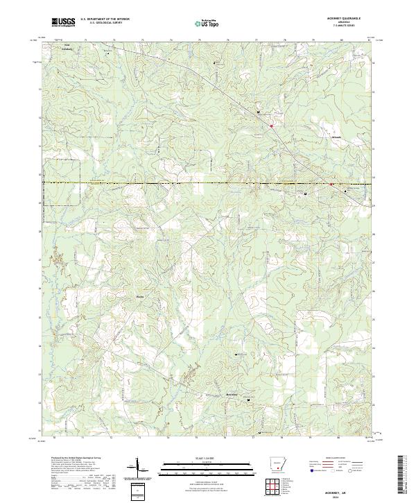 McKinney topographic map thumbnail