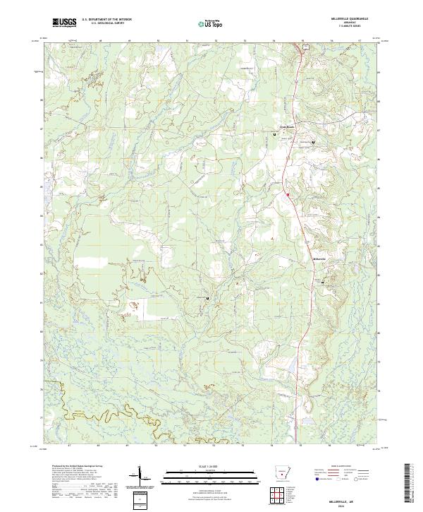 Millerville topographic map thumbnail