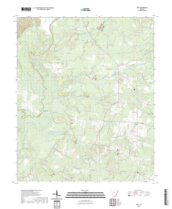 Milo topographic map thumbnail
