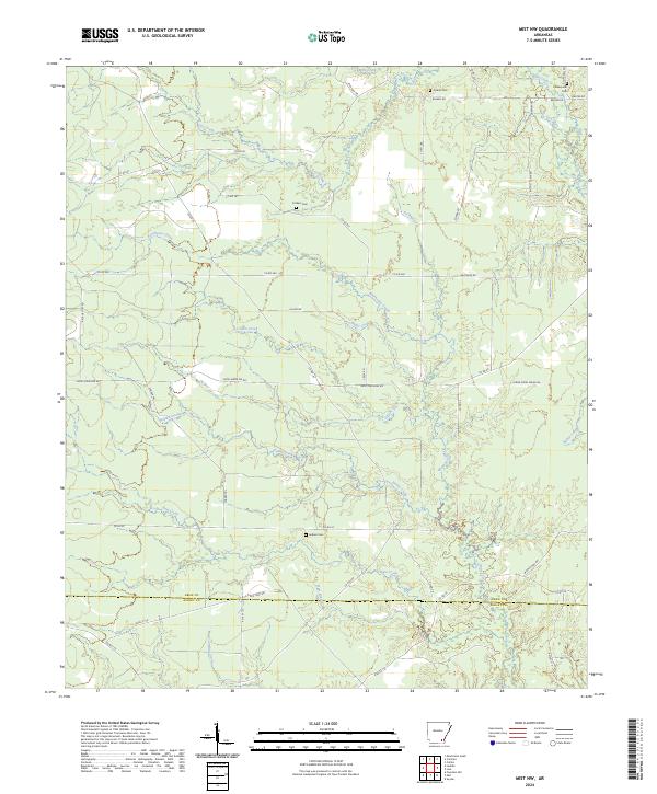 Mist NW topographic map thumbnail